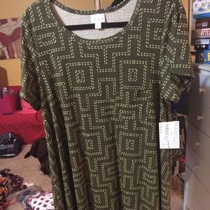 LulaRoe Geometric L Carly Dress